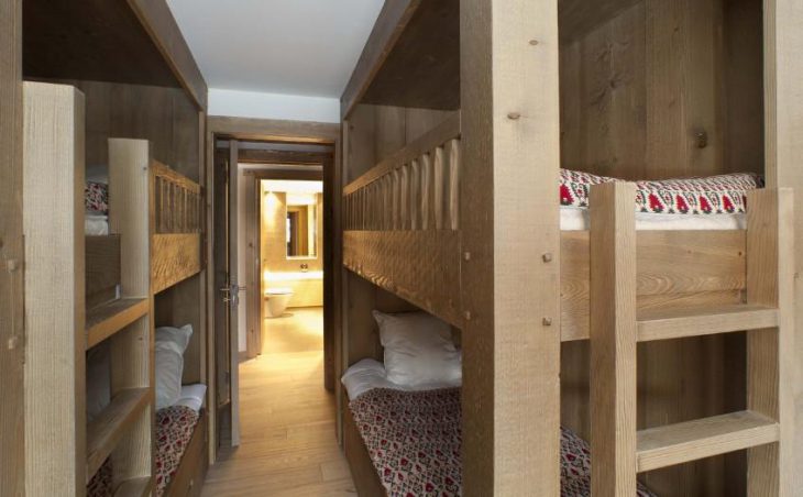 Chalet L'Eterlou, Courchevel, Bunkbeds